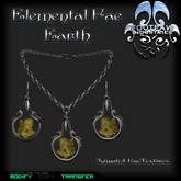 [FPI] Elemental Fae Earth Jewelry Set with Necklace & Earrings