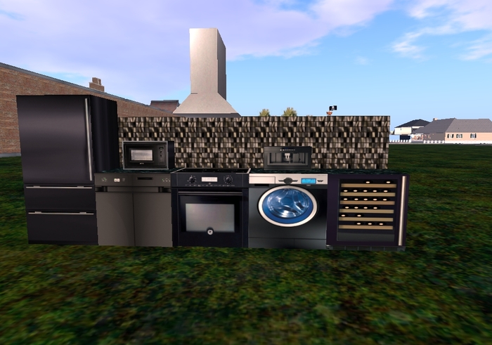 kitchen appliance pack scripted in black FULL PERM V2