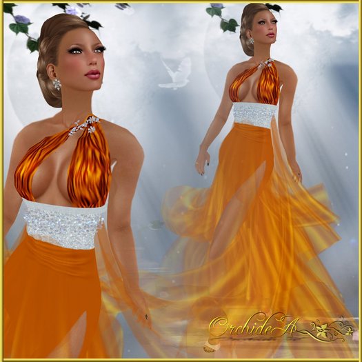 ** Orchidea**  amour orange