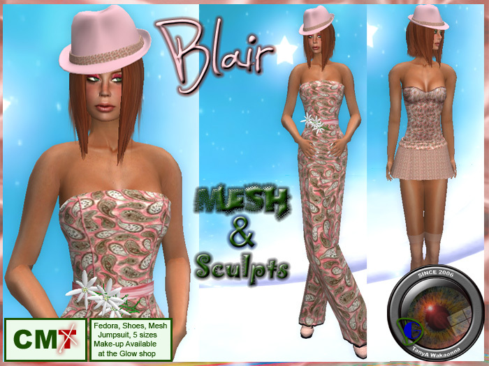 **GD** MESH Catsuit Blair (Pink) (Boxed)