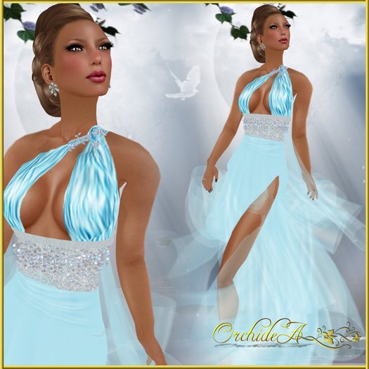** Orchidea** AMOUR PASTEL BLUE