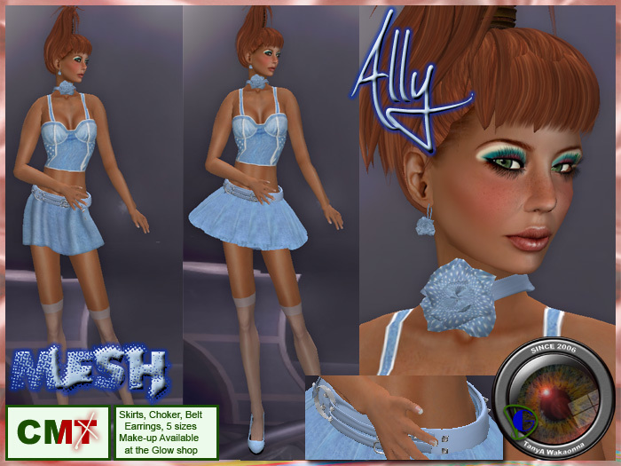 **GD** Ally Outfit (Denim) (Boxed)