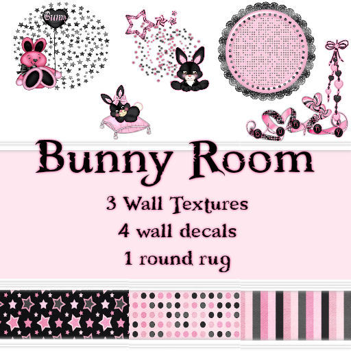 Cute Bunny Room Set