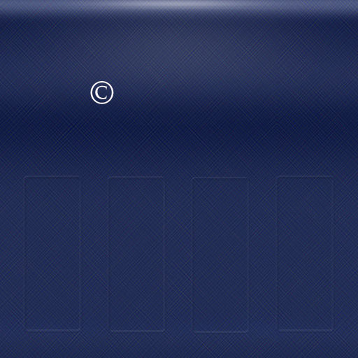 TEXTURE PANEL LEATHER BLUE