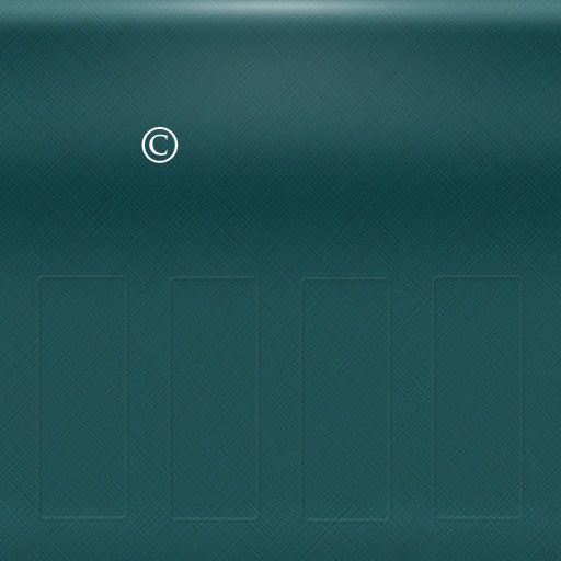 TEXTURE PANEL LEATHER GREEN