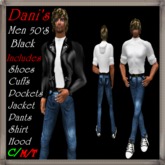*Dani's*  Men 50'S Black