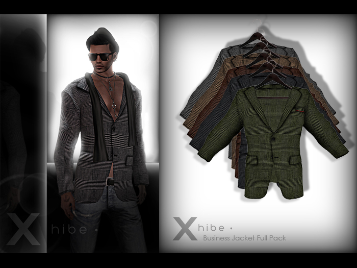 X . h i b e - Mesh - Full Pack - Business Jacket .