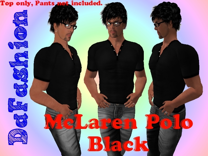 DaFashion McLaren Polo Black