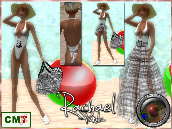 **GD** Rachael Swimming Costume (Panda) (Boxed)
