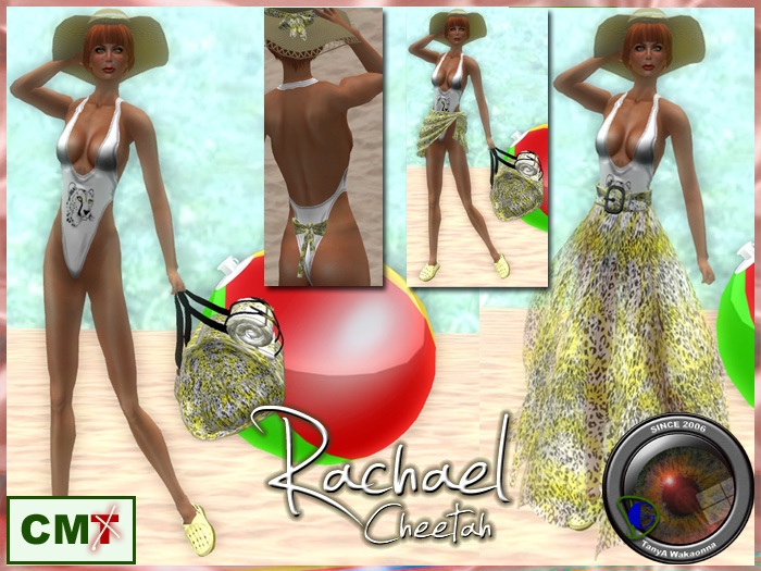 **GD** Rachael Swimming Costume (Cheetah) (Boxed)