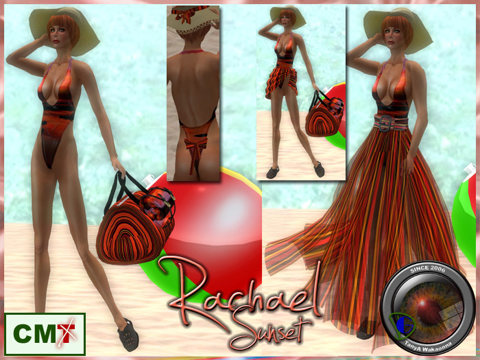 **GD** Rachael Swimming Costume (Sunset) (Boxed)