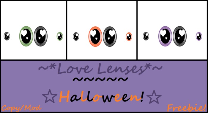 [Retired Item] Love Lenses Halloween