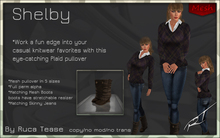 Shelby mesh pullover outfit by Ruca tease