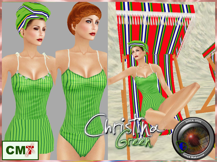 **GD** Retro Christina (Green)