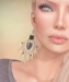 glow studio chandelier earring ad