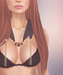 glow studio scarf styled necklace ad