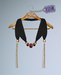 glow studio scarf styled necklace %28claret%29 no alpha