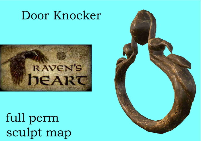 *RH* Door knocker max_Protected (sculpt)
