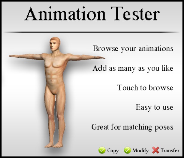 Animation Tester Poseball