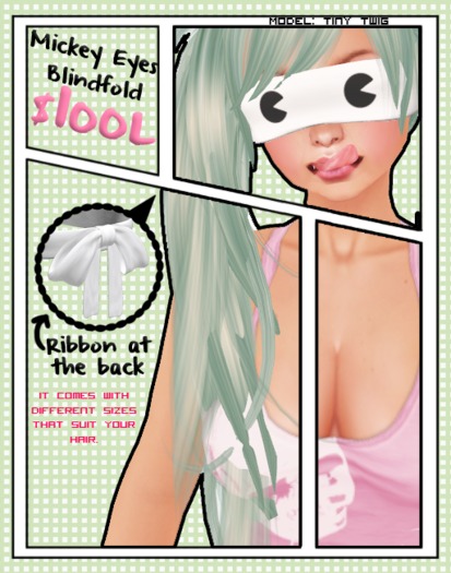 [NoRe!] Mickey Eyes Blindfold