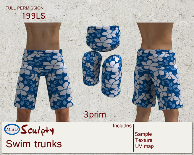 *~M`n B~* Swim trunks