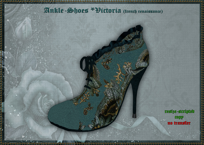 Ankle-Shoes *Victoria (french renaissance)