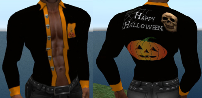 Boxed Halloween Shirt 2012 (black)