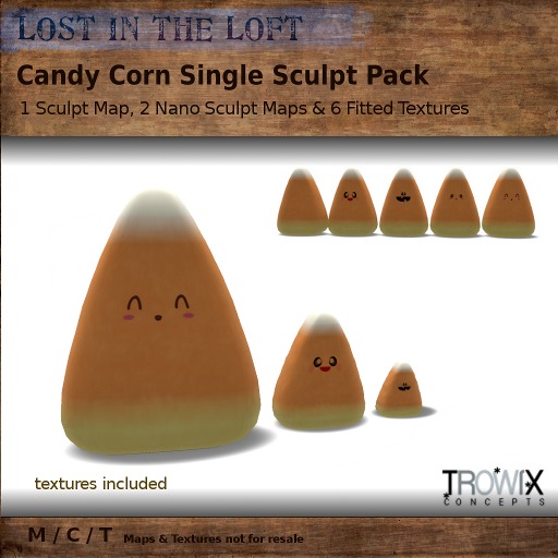 Trowix - Candy Corn Sculpt Pack
