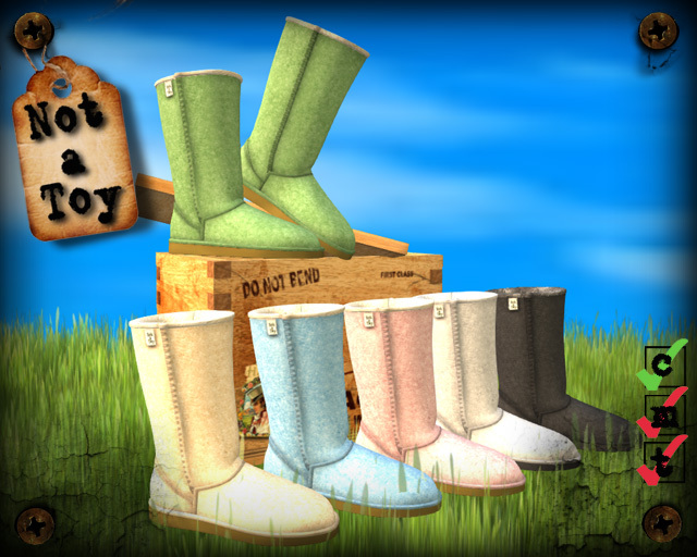 [Not a Toy]-Lil' lamb Boots Spa