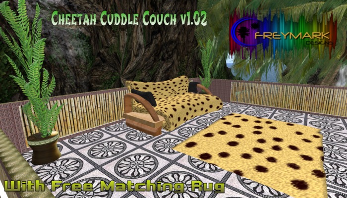 Cheetah Cuddle Couch v1.02