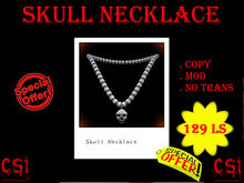 Skull Necklace (box)