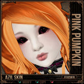 =^.^= Curious Kitties - Azil Feather Skin - Pink Pumpkin