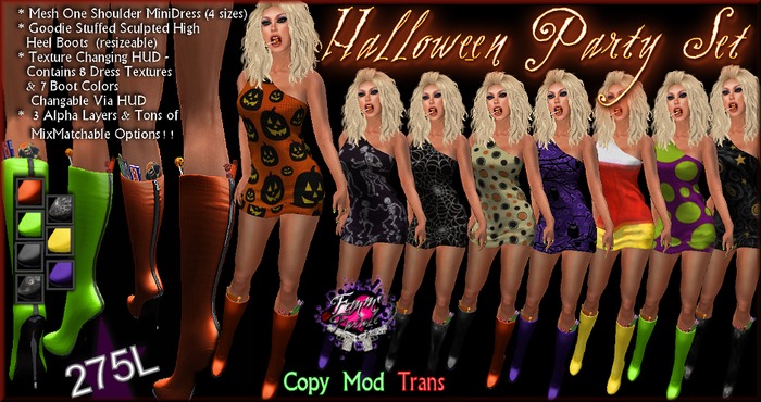 Halloween Party Set  - Femme Fatale