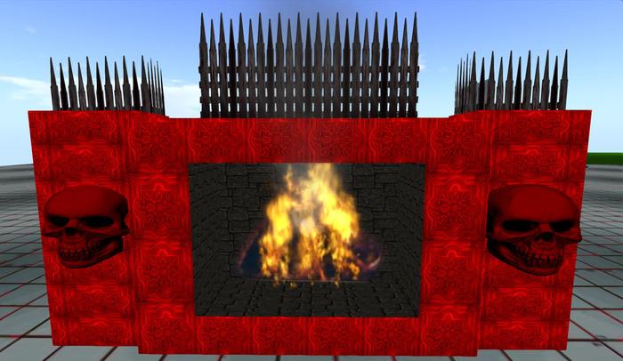 Gothic Fireplace