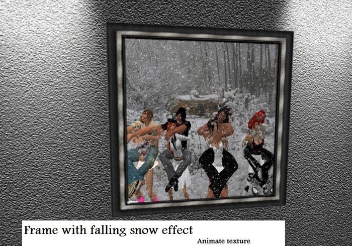 Frame with snow effects (boxed)