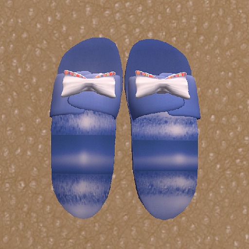 TS Jelly Sandals Mesh Blue Box 