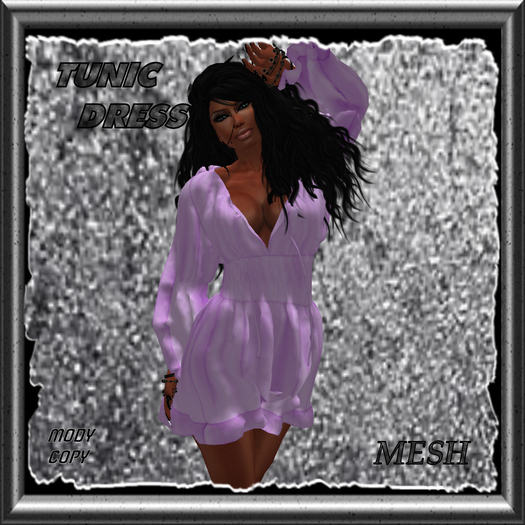 Tunic Dress (lilac) *MESH
