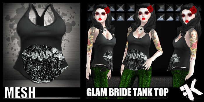 FK! - Glam Bride Tank Top