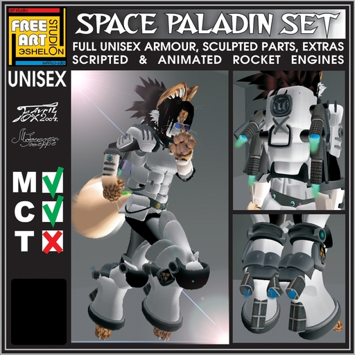 (Heavy Armor  Space Paladin.B. BOX.)