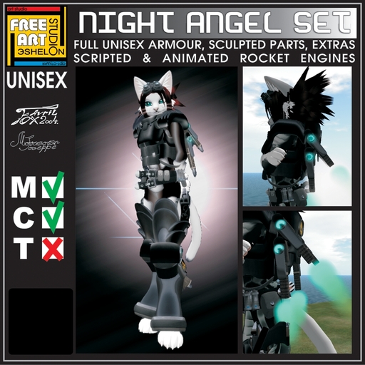 (Heavy Armor  Night Angel. D.BOX.)