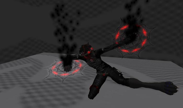 Black/red Rave Razor