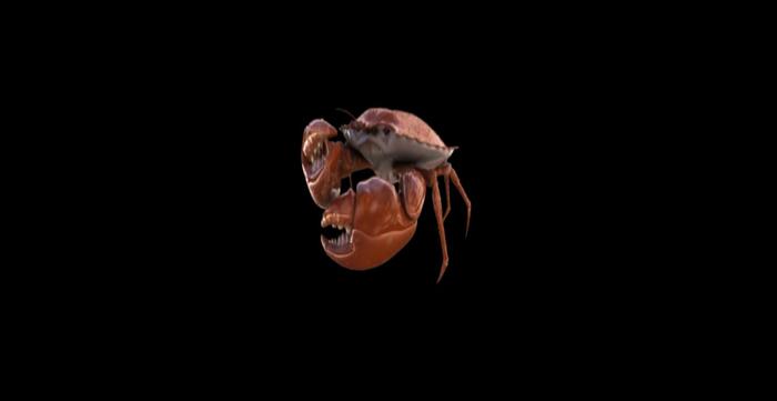 Crab with huge claws mod copy 1 prim