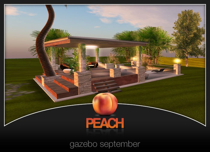 PEACH gazebo september - (box) - with rezz