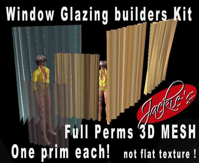 Window Glazing Curtain Builders Kit XSL