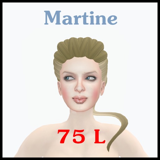 Wig Martine (blondie)