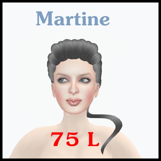 Wig Martine (grey)