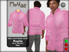Pepito mesh buttoned shirt basic pink