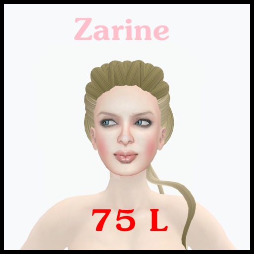 Wig Zarine (blondie)