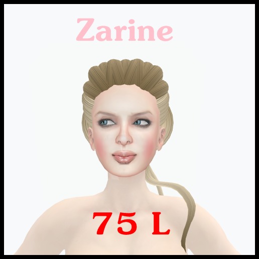 Wig Zarine (white)