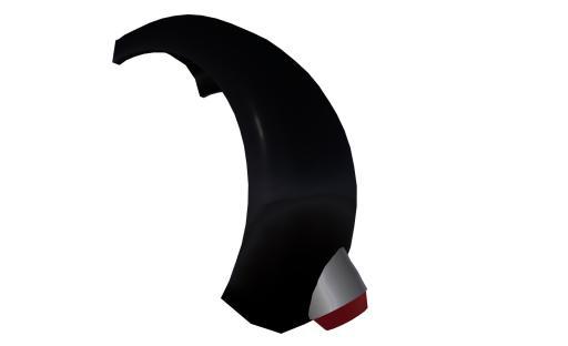 Full Perm Black Fender